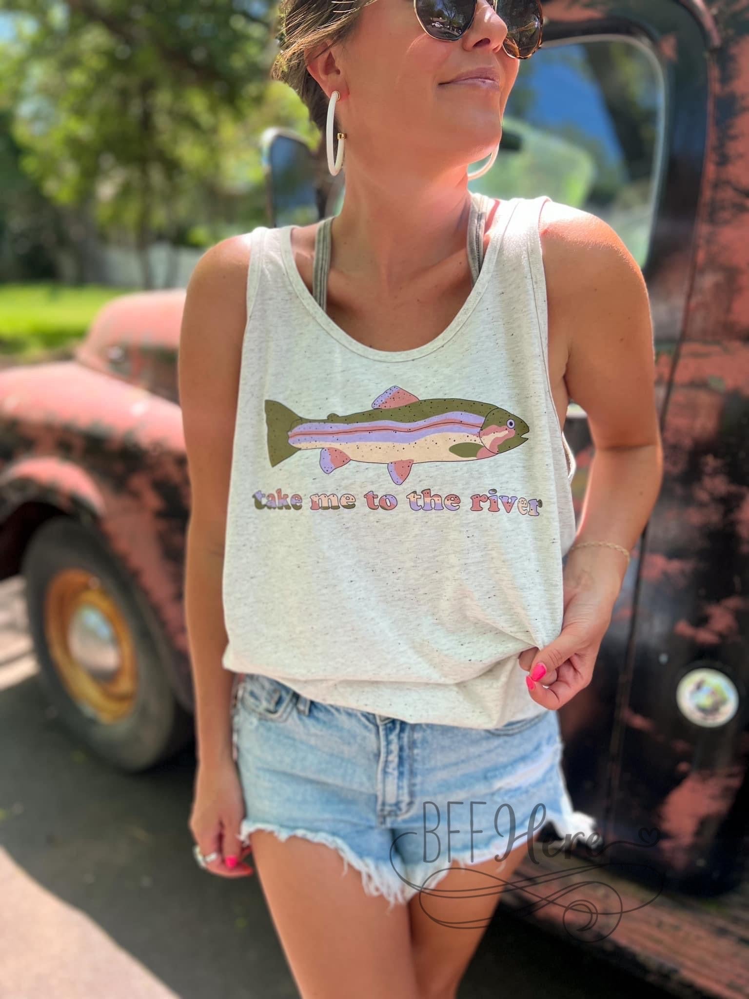 Preorder—Take Me To The River Tank - BFF Here