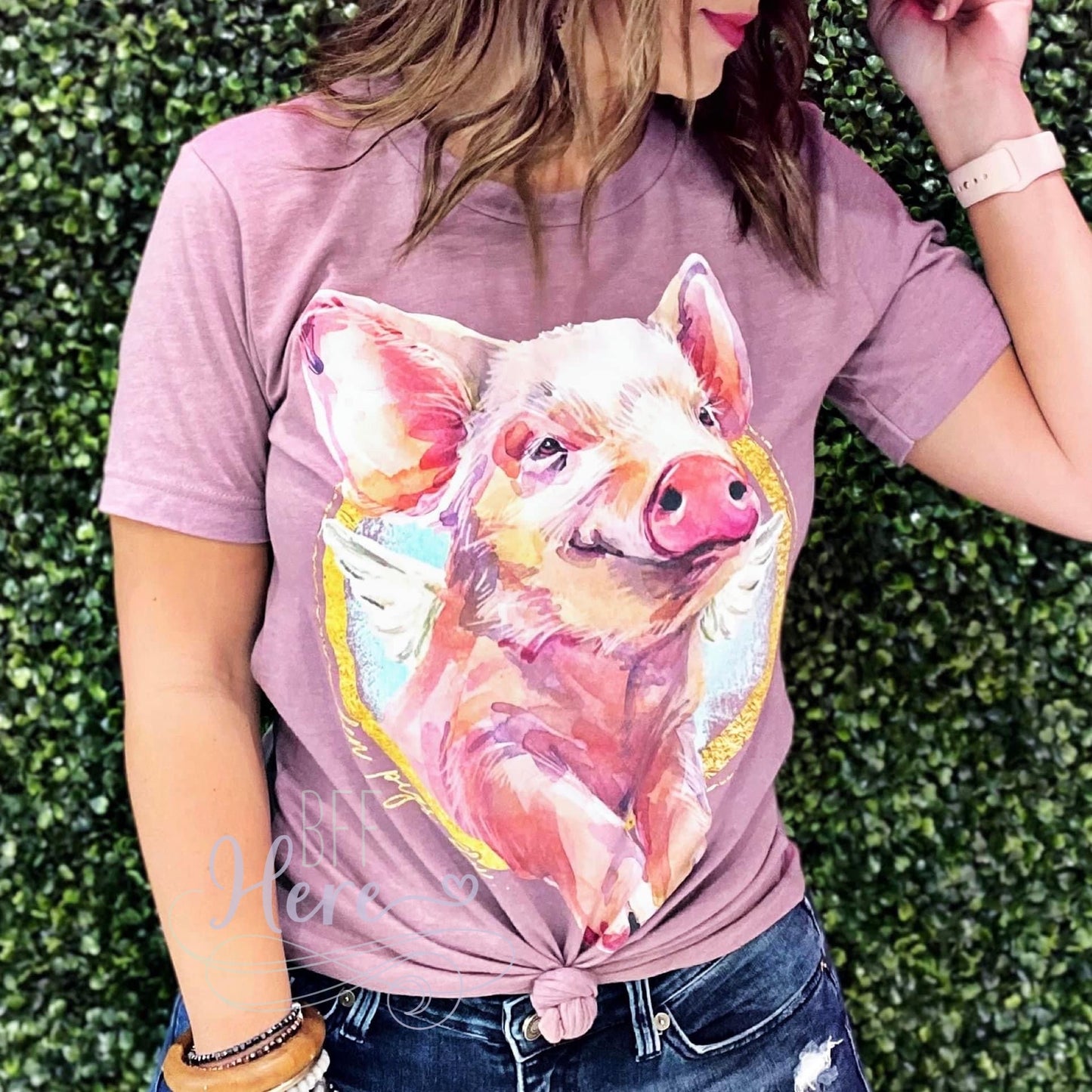 When Pigs Fly T-Shirt - BFF Here