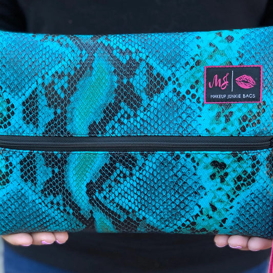 Aqua Viper by Makeup Junkie Bags - BFF Here