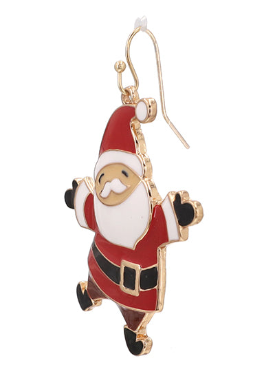 Happy Santa Earrings - BFF Here