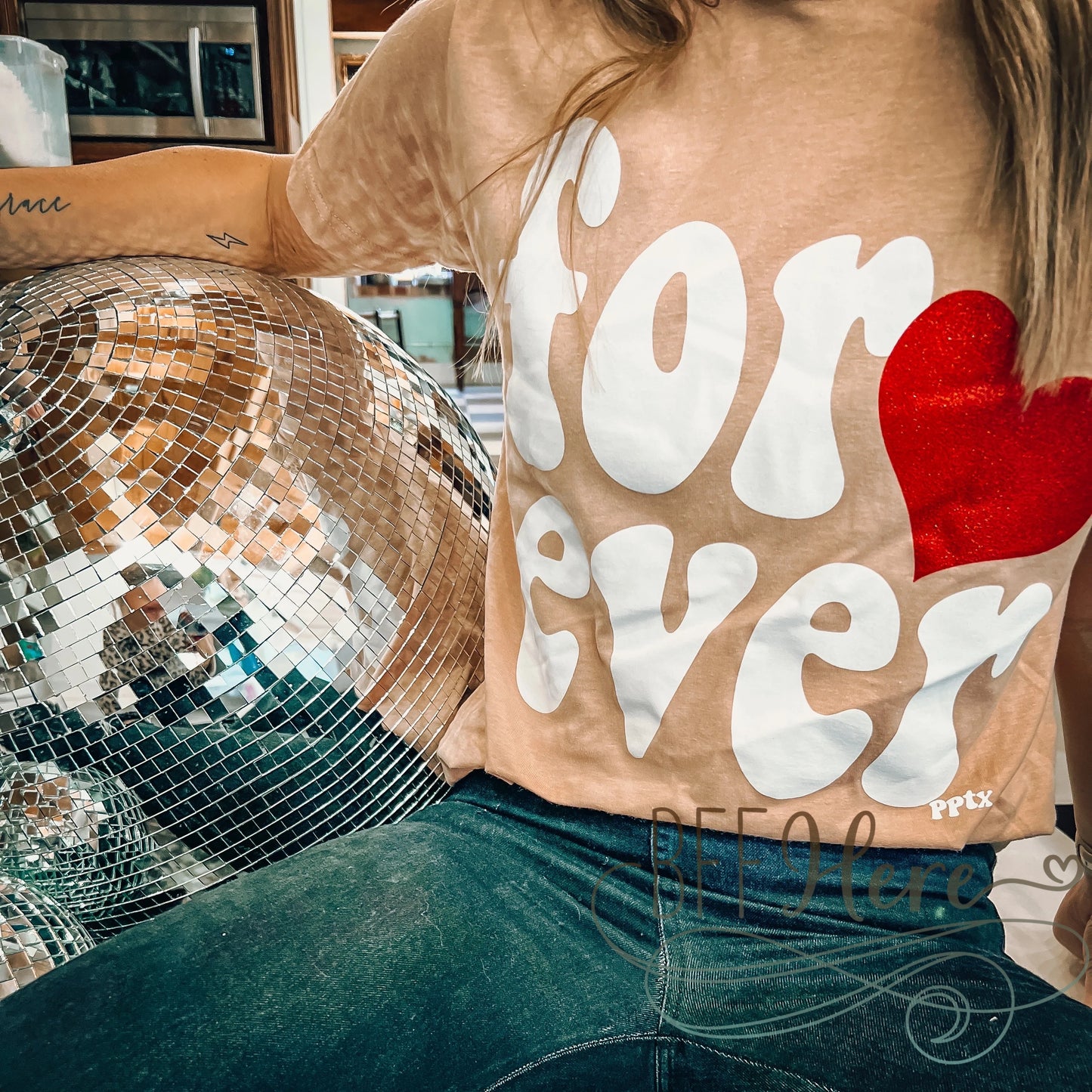 Forever Heart Tee - BFF Here