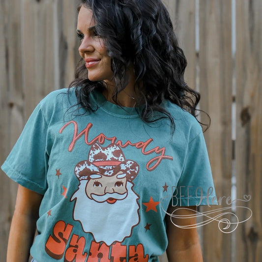 Howdy Santa T-Shirt - BFF Here