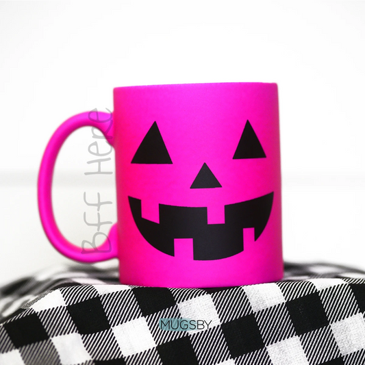 Pink Pumpkin Mug - BFF Here