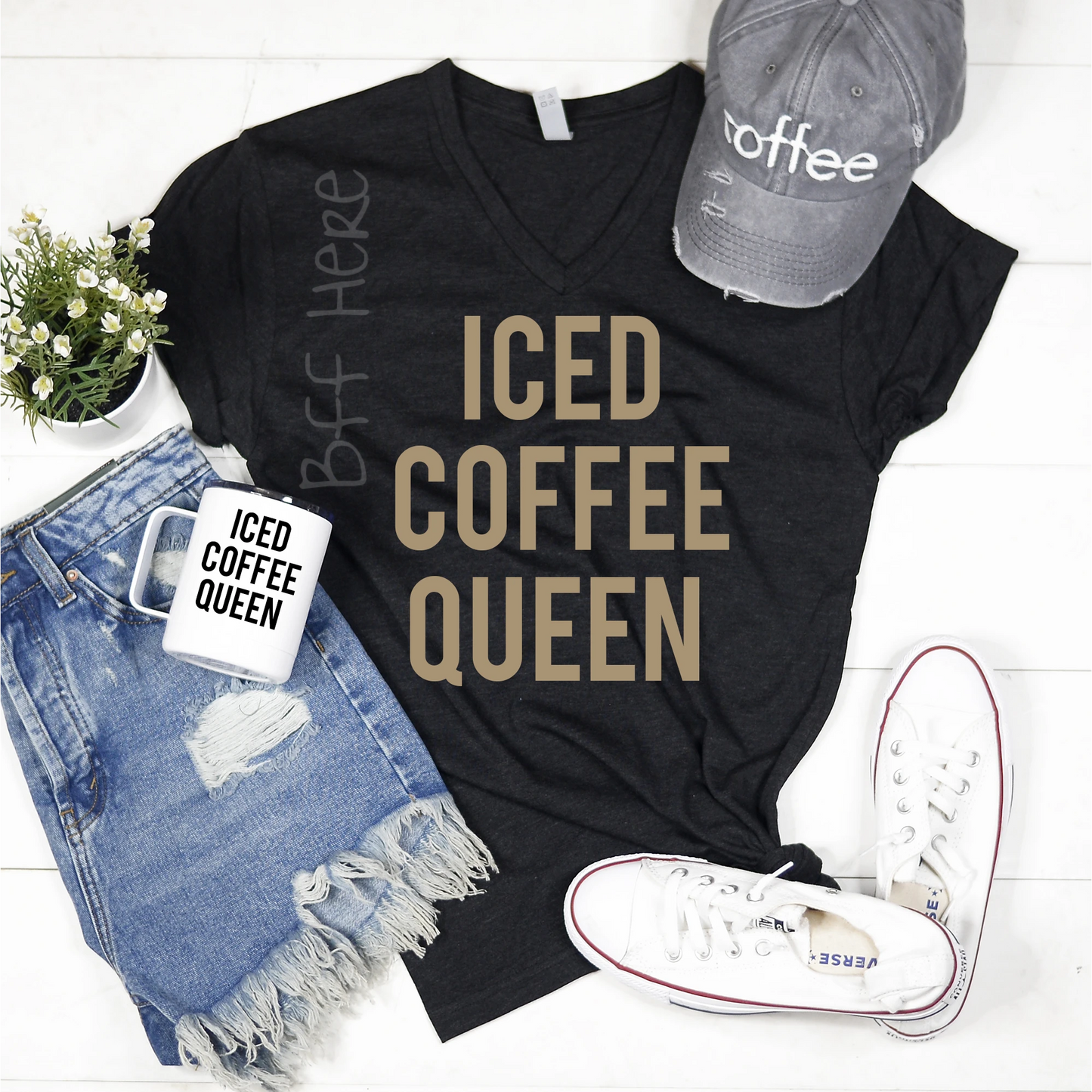 Iced Coffee Queen - BFF Here