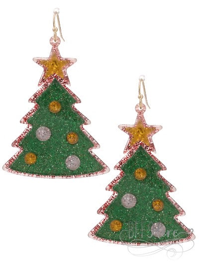 Oh Christmas Tree  Earrings - BFF Here