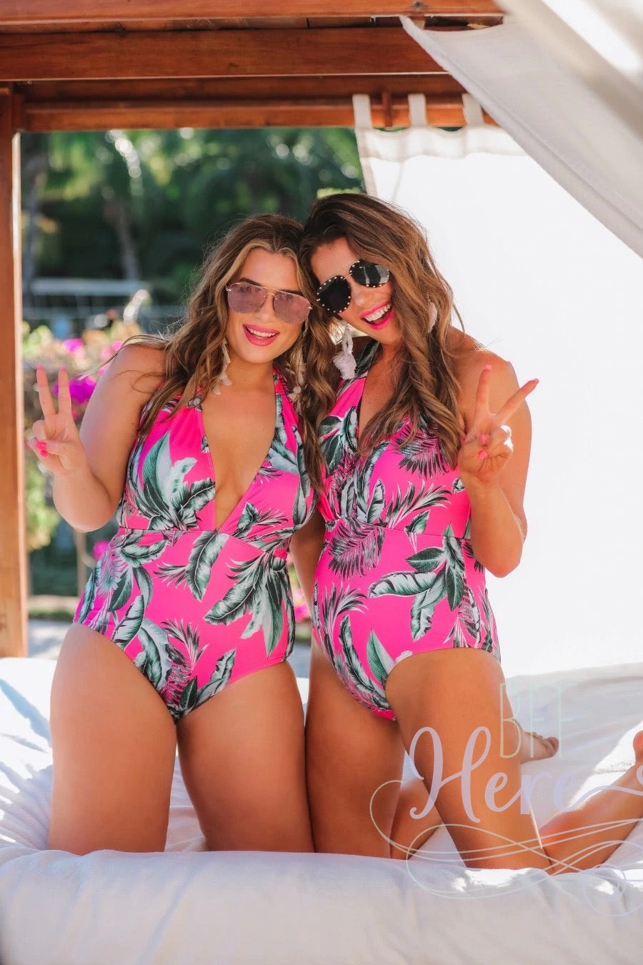 Meet Me In Paradise One Piece Swimsuit - BFF Here