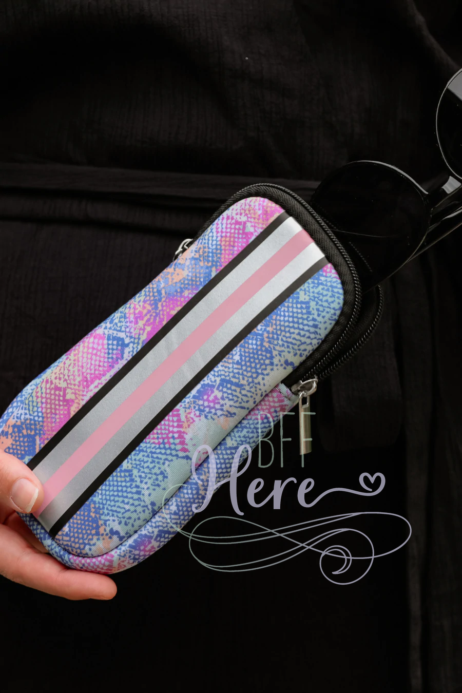 Neoprene Sunglass Case -- Salt & Sand - BFF Here