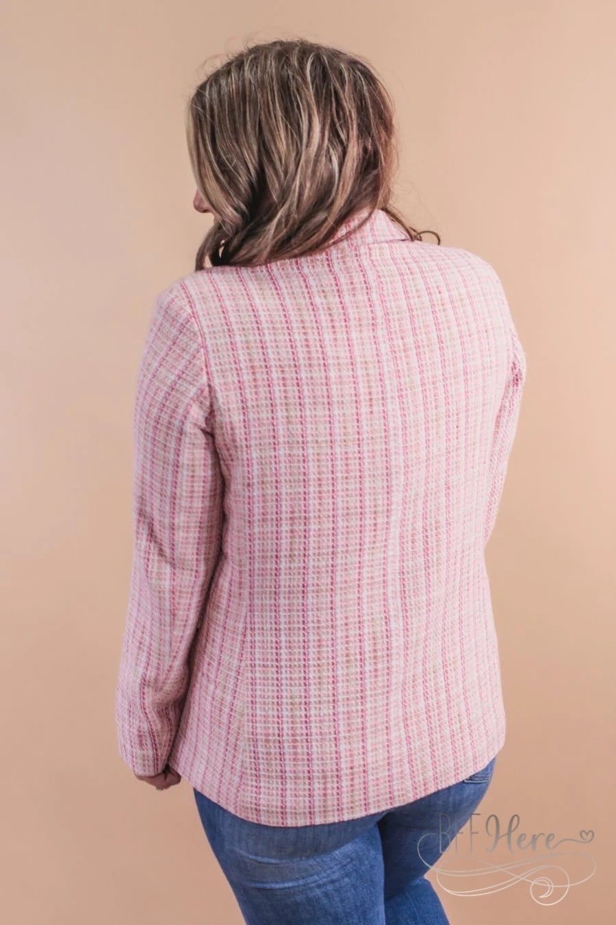 Fashionable Affairs Tweed Blazer - BFF Here