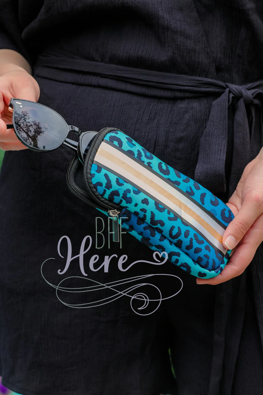 Neoprene Sunglass Case -- Fiji Fantasy - BFF Here