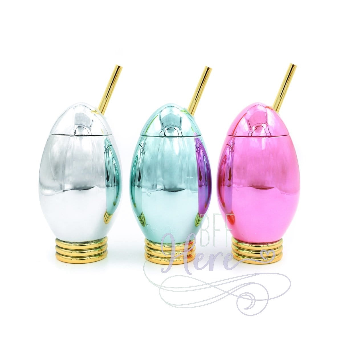 Christmas Magic Vintage Light Sipper Set of 3 by Packed Party - BFF Here