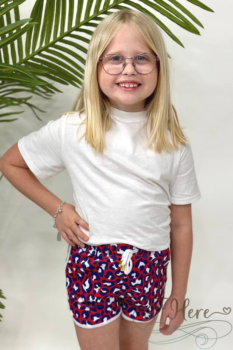 PREORDER-Kids Party In The USA Drawstring Everyday Shorts - BFF Here