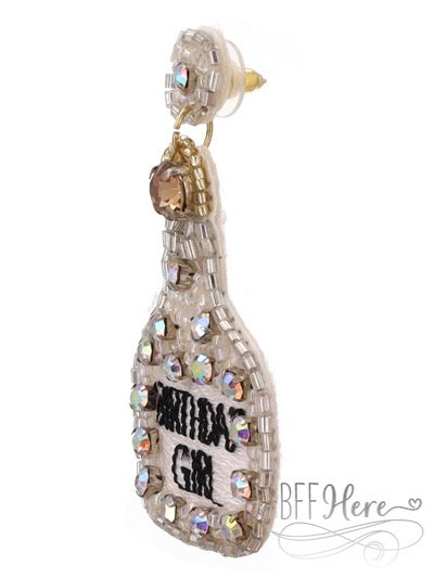 Birthday Girl Bottle Earrings - BFF Here