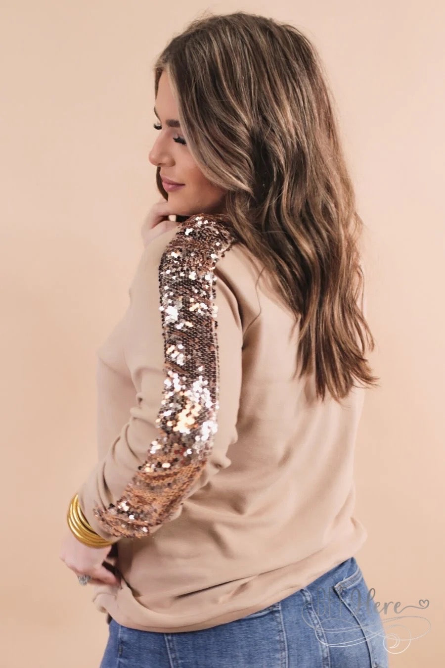 Hint Of Sass Sequin Top - BFF Here