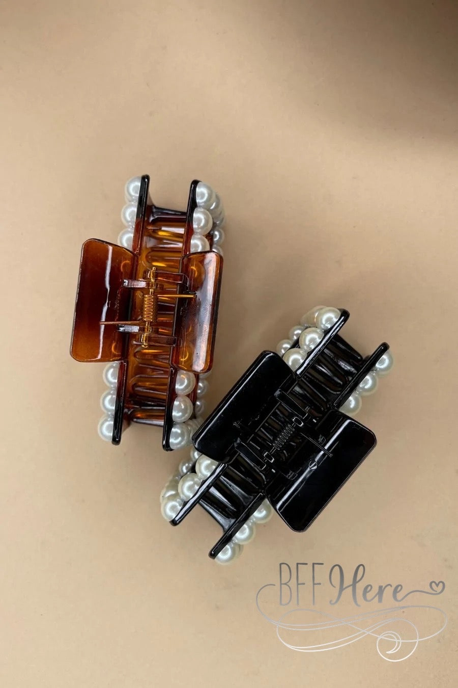 Payson Pearl Claw Clip — Choice of Color - BFF Here