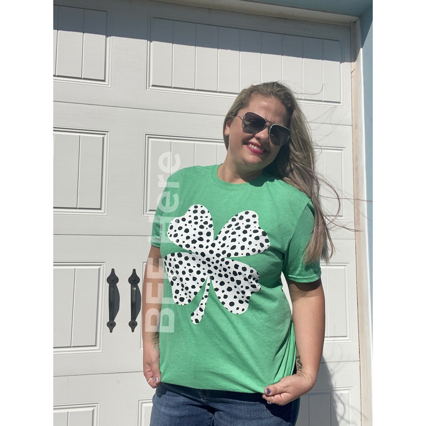 Dalmatian Clover T-Shirt - BFF Here