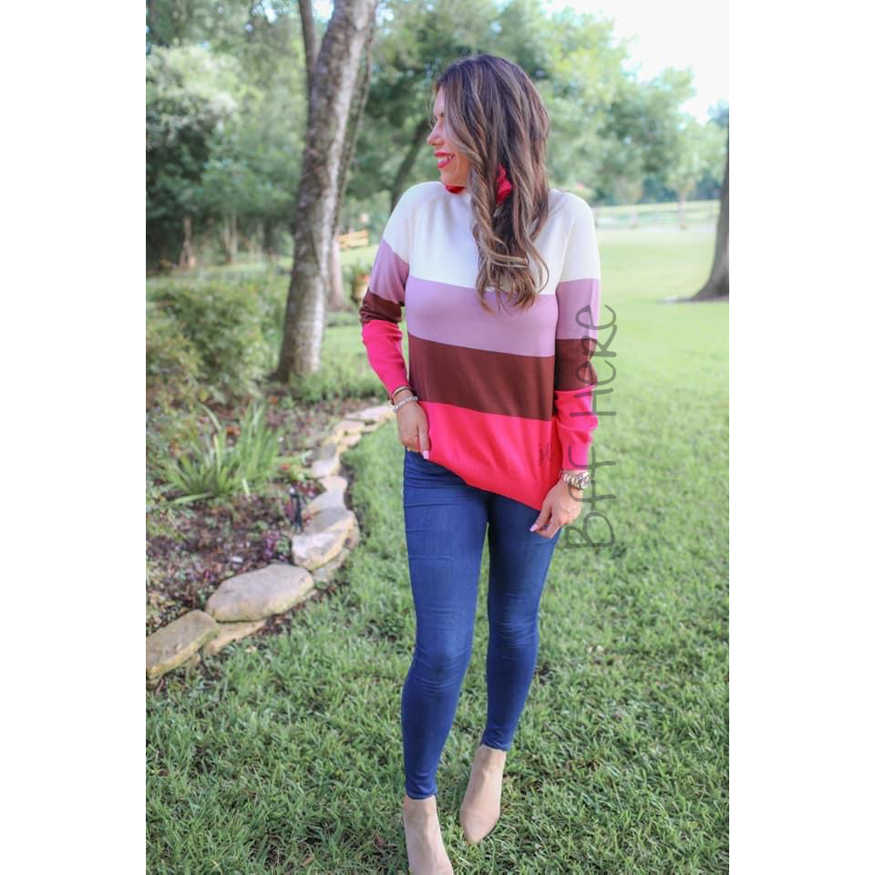 Molly Color Block Top - BFF Here