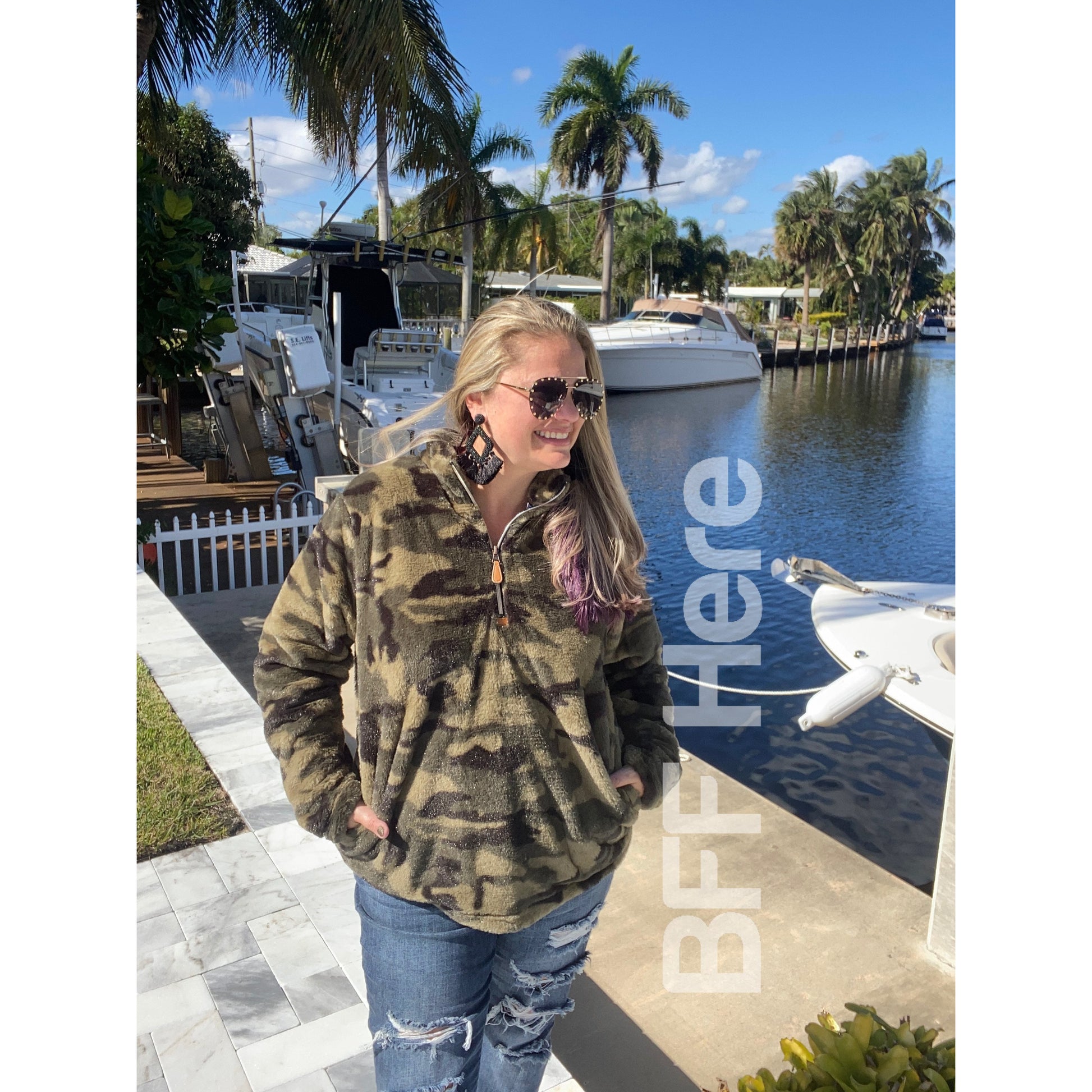 Connor Camo Pullover - BFF Here