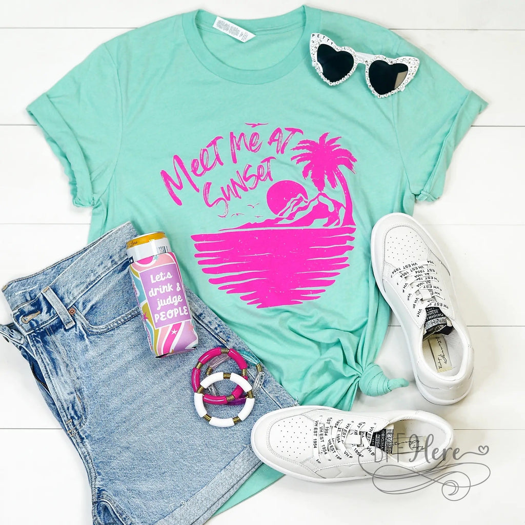 Meet Me At Sunset Shirt - BFF Here