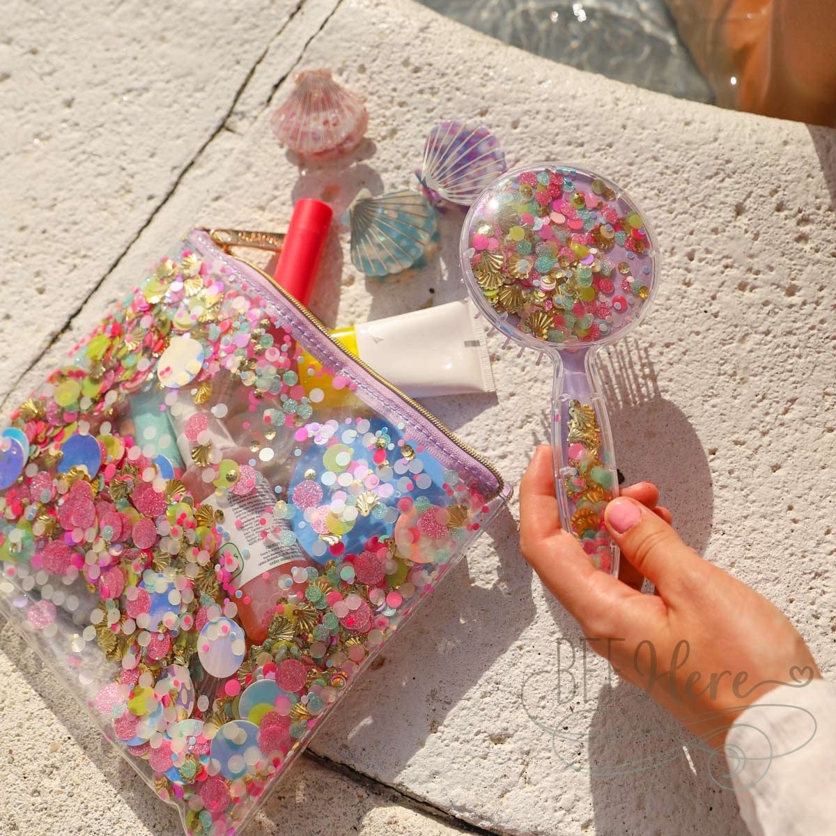 Shell-ebrate Everything Pouch by Packed Party - BFF Here