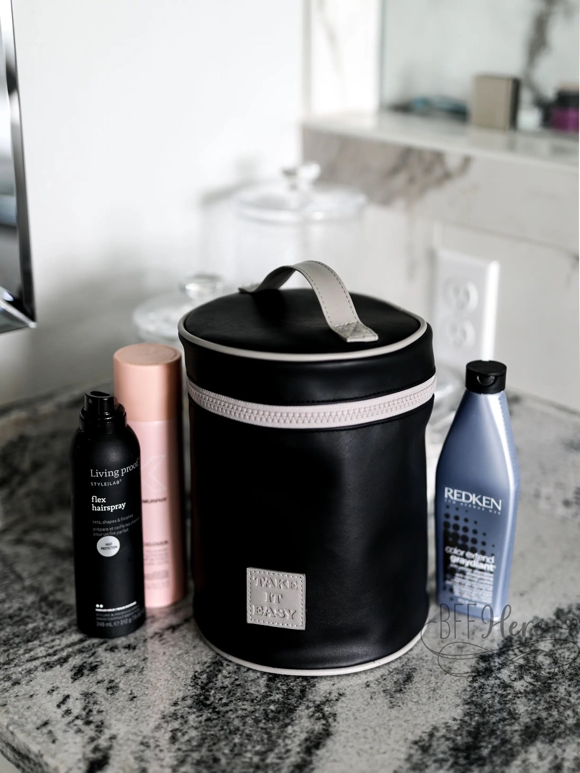 PREORDER—Barrel Organizer Toiletry Bag / Take It Easy - BFF Here