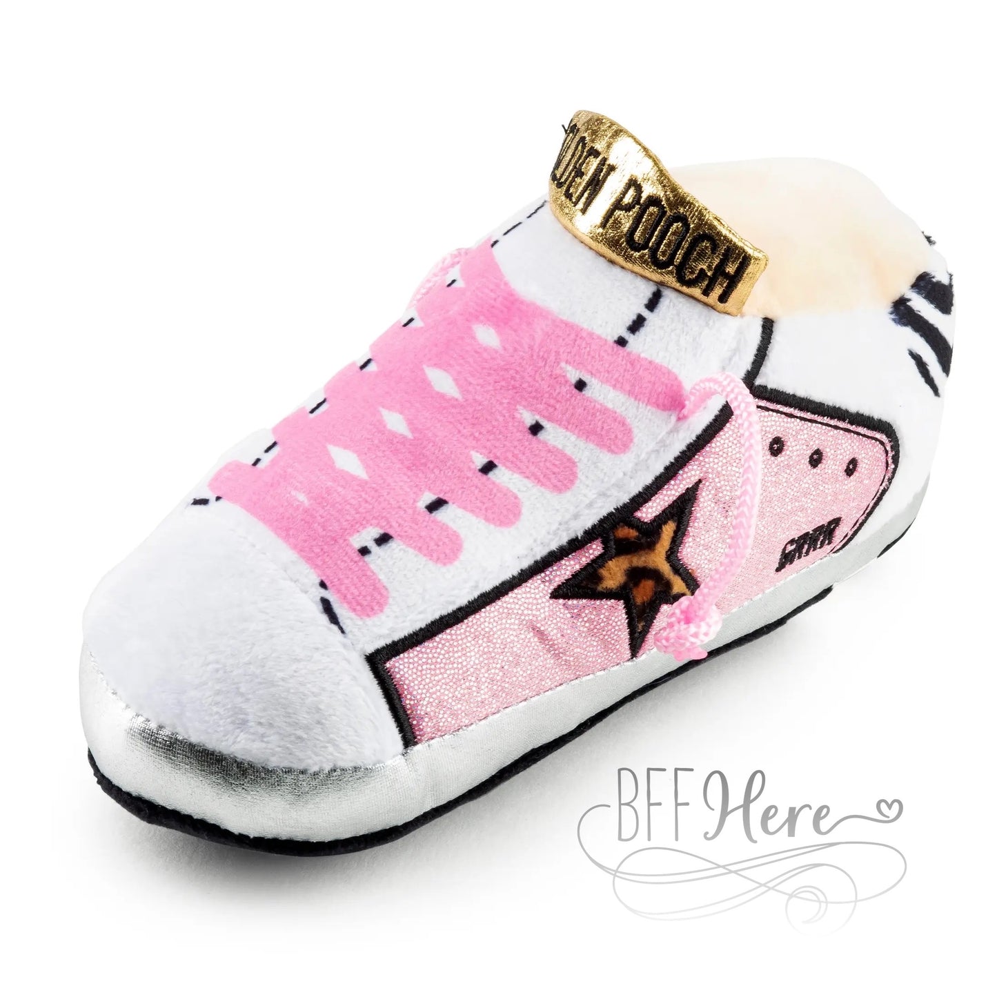 Golden Pooch Tennis Shoe - Pink - BFF Here