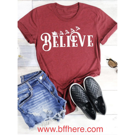 Believe Graphic Tee - BFF Here