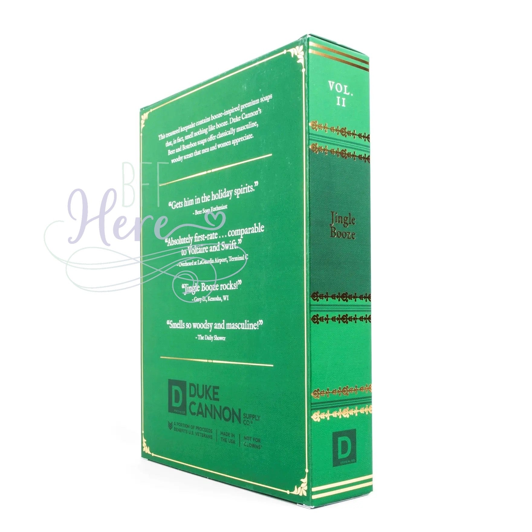 Jingle Booze Gift Set by Duke Cannon - BFF Here