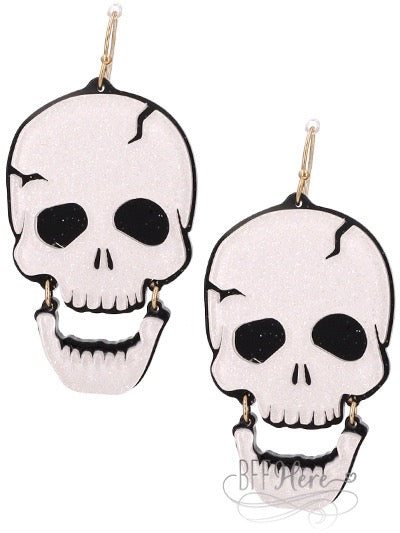 Spooky Skull Earrings - BFF Here