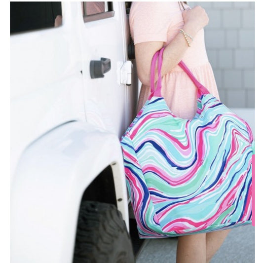 Marble-Ous Beach Bag - BFF Here