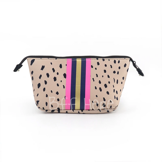 Neoprene Cosmetic Bag -- Kelly - BFF Here