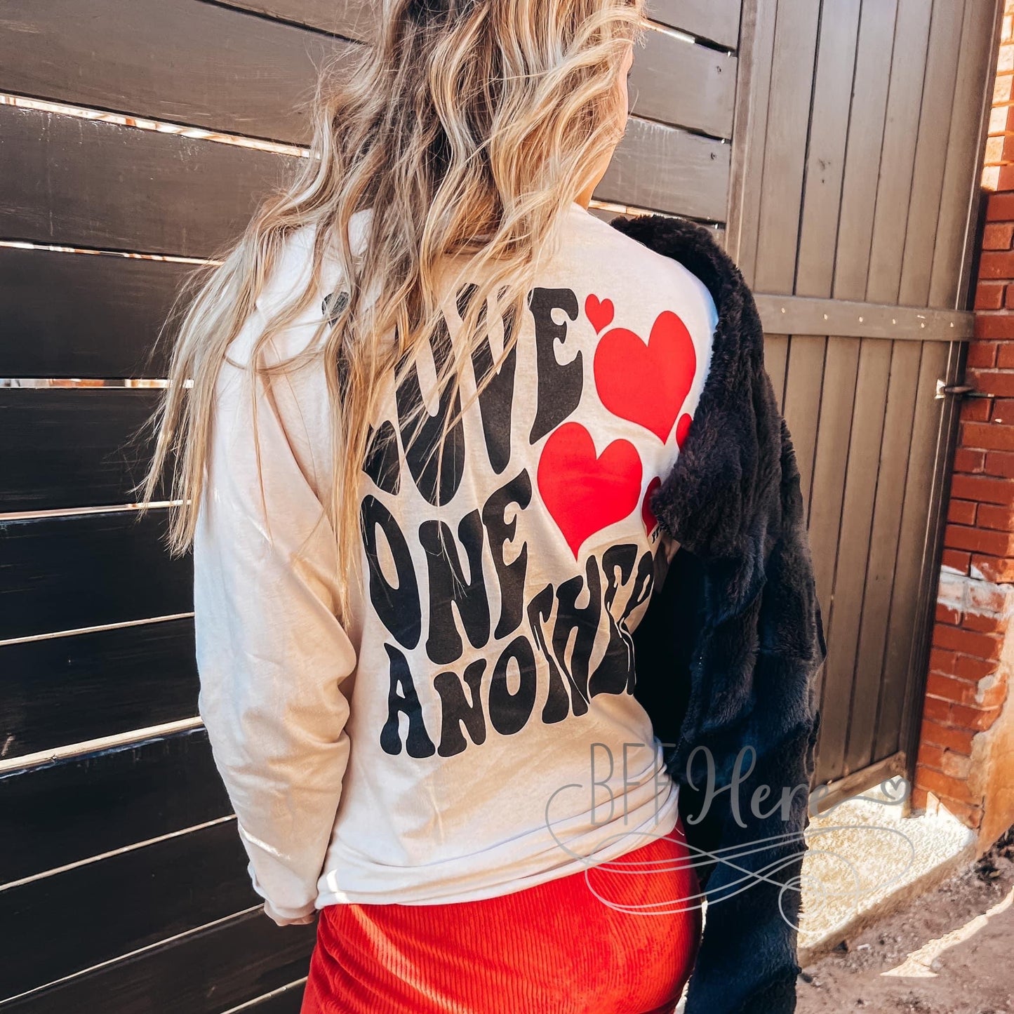 Love One Another Longsleeve Shirt - BFF Here