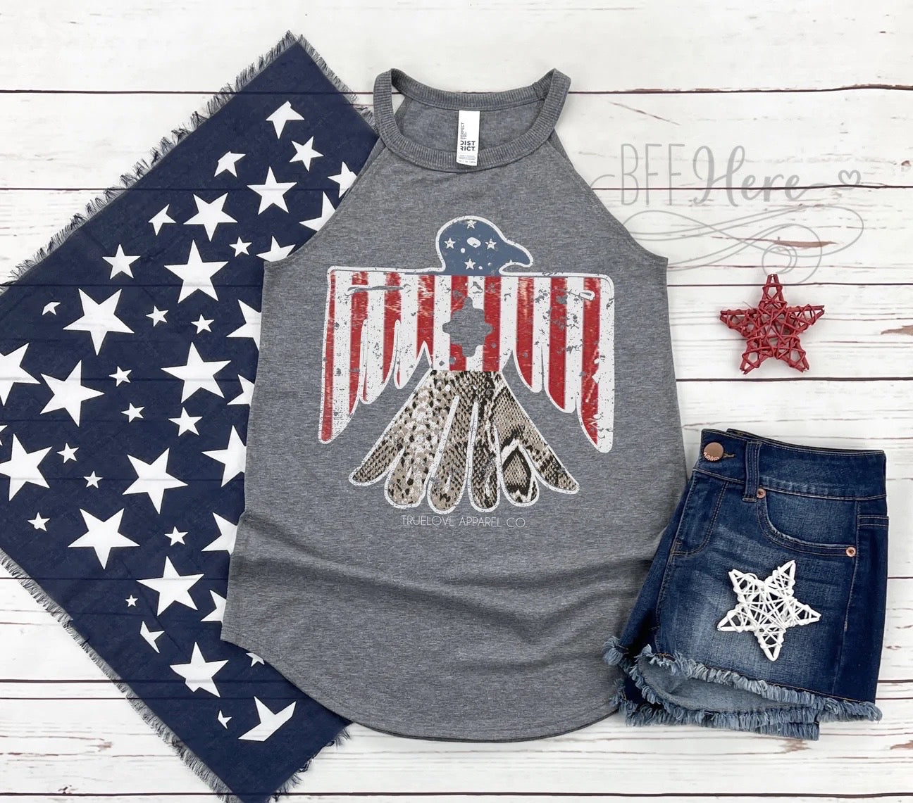 Thunderbird Rocker Tank - BFF Here