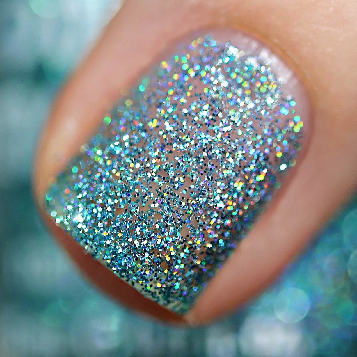 Chill Out - Rainbow Sparkle Nail Polish - BFF Here