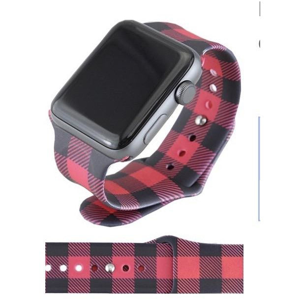 Buffalo Plaid Watch Band - BFF Here