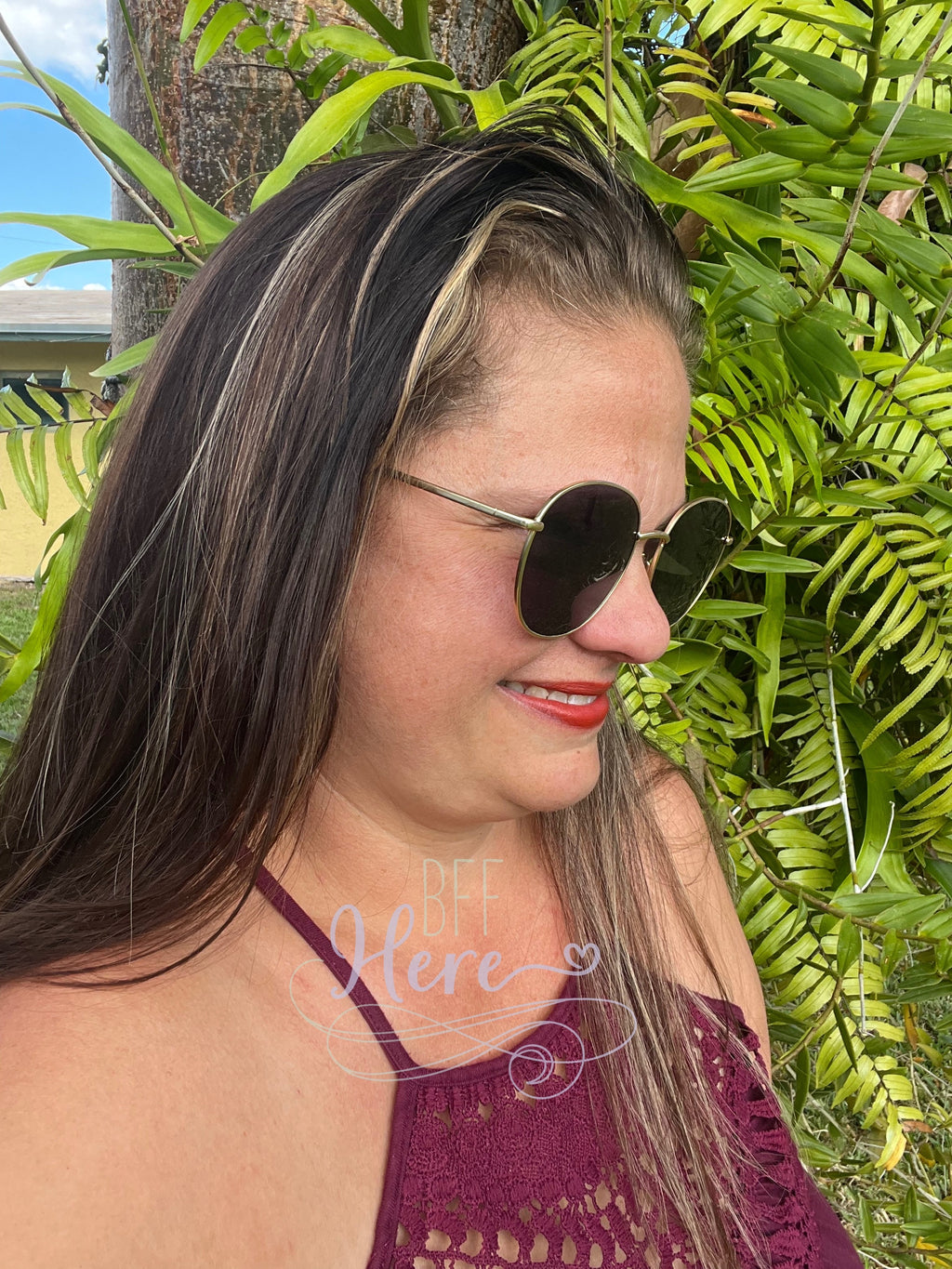 Better By The Pool Round Sunglasses -- Choice of Color - BFF Here