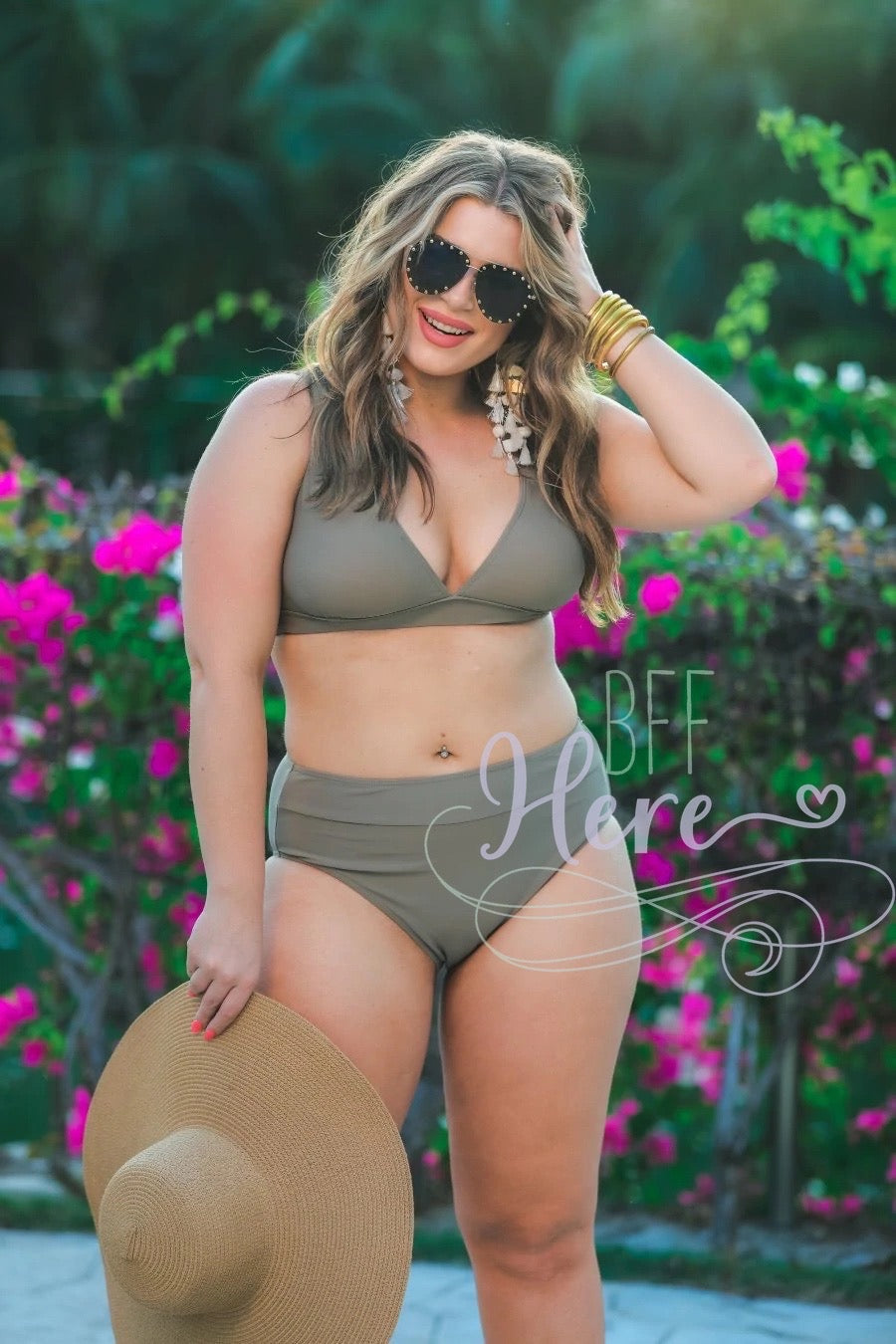 Set To Swim Two Piece Swimsuit - BFF Here