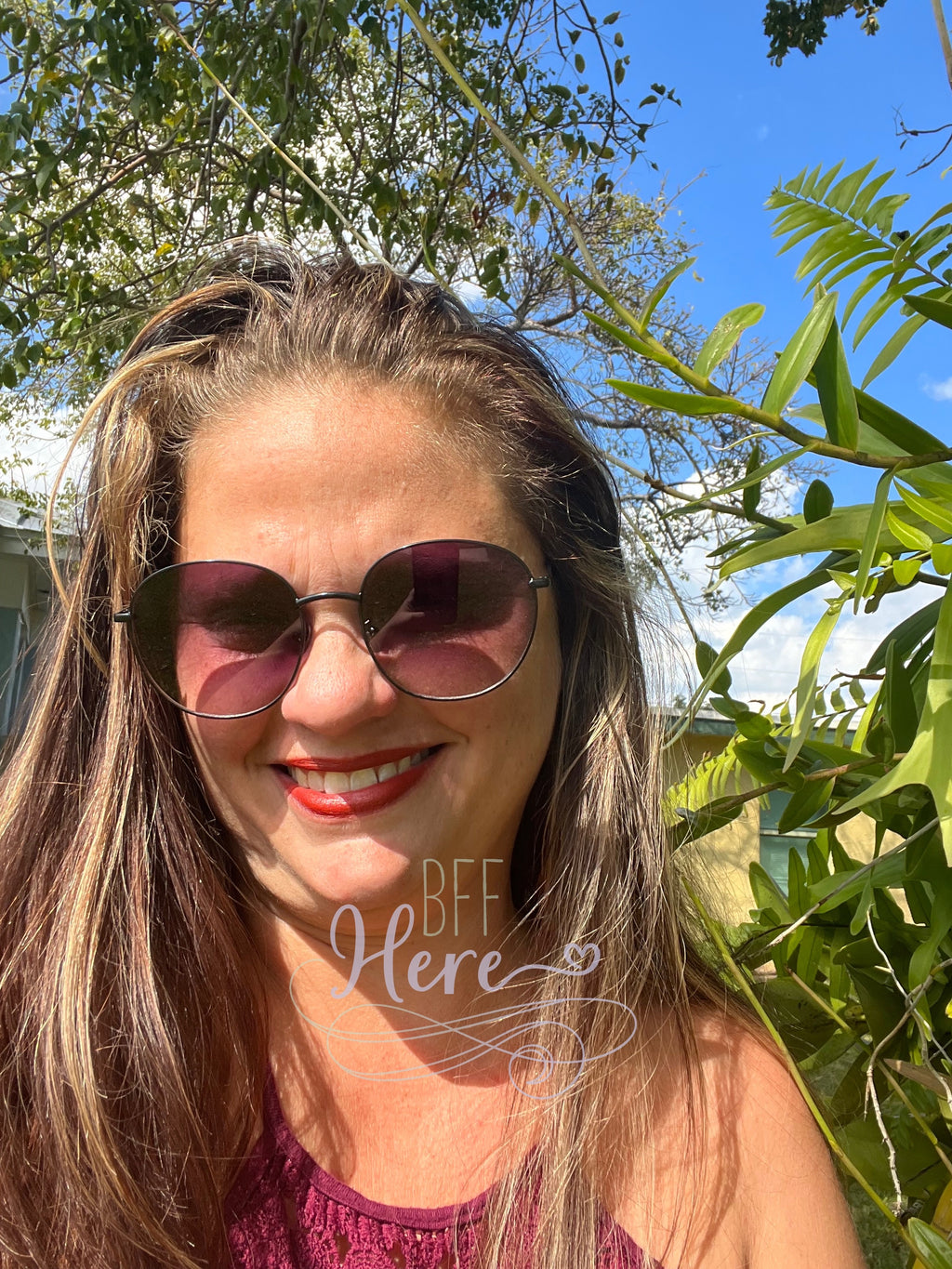 Better By The Pool Round Sunglasses -- Choice of Color - BFF Here