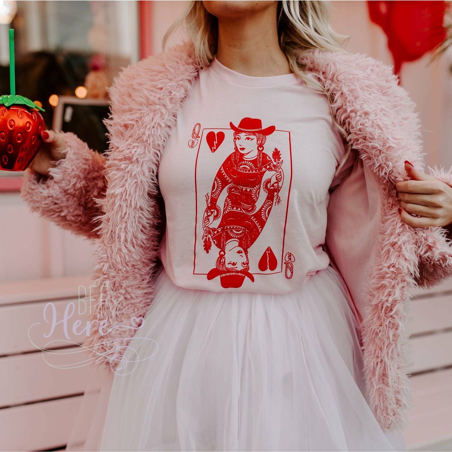 Queen of Hearts T-Shirt - BFF Here