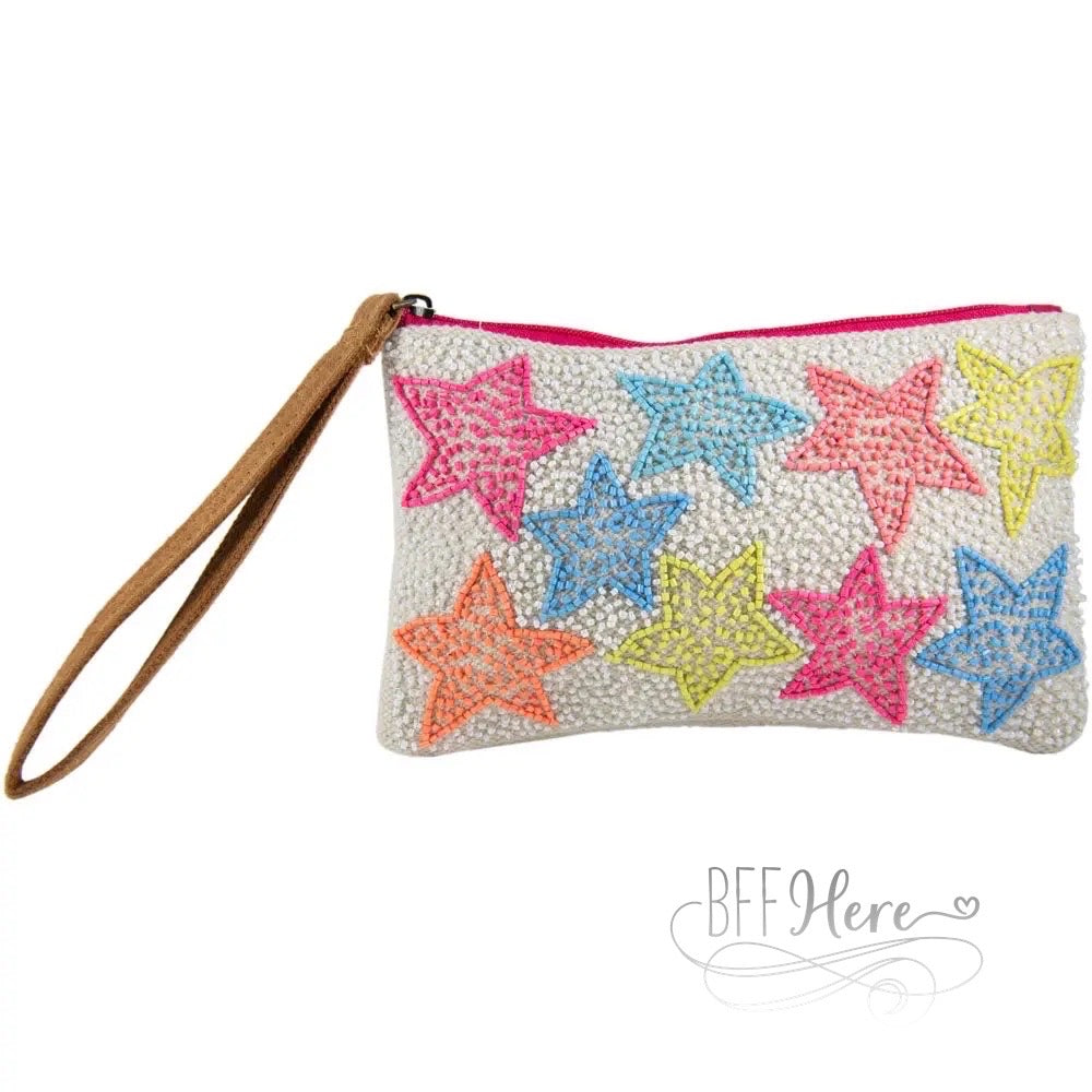 PREORDER—Star Beaded Wristlet - BFF Here