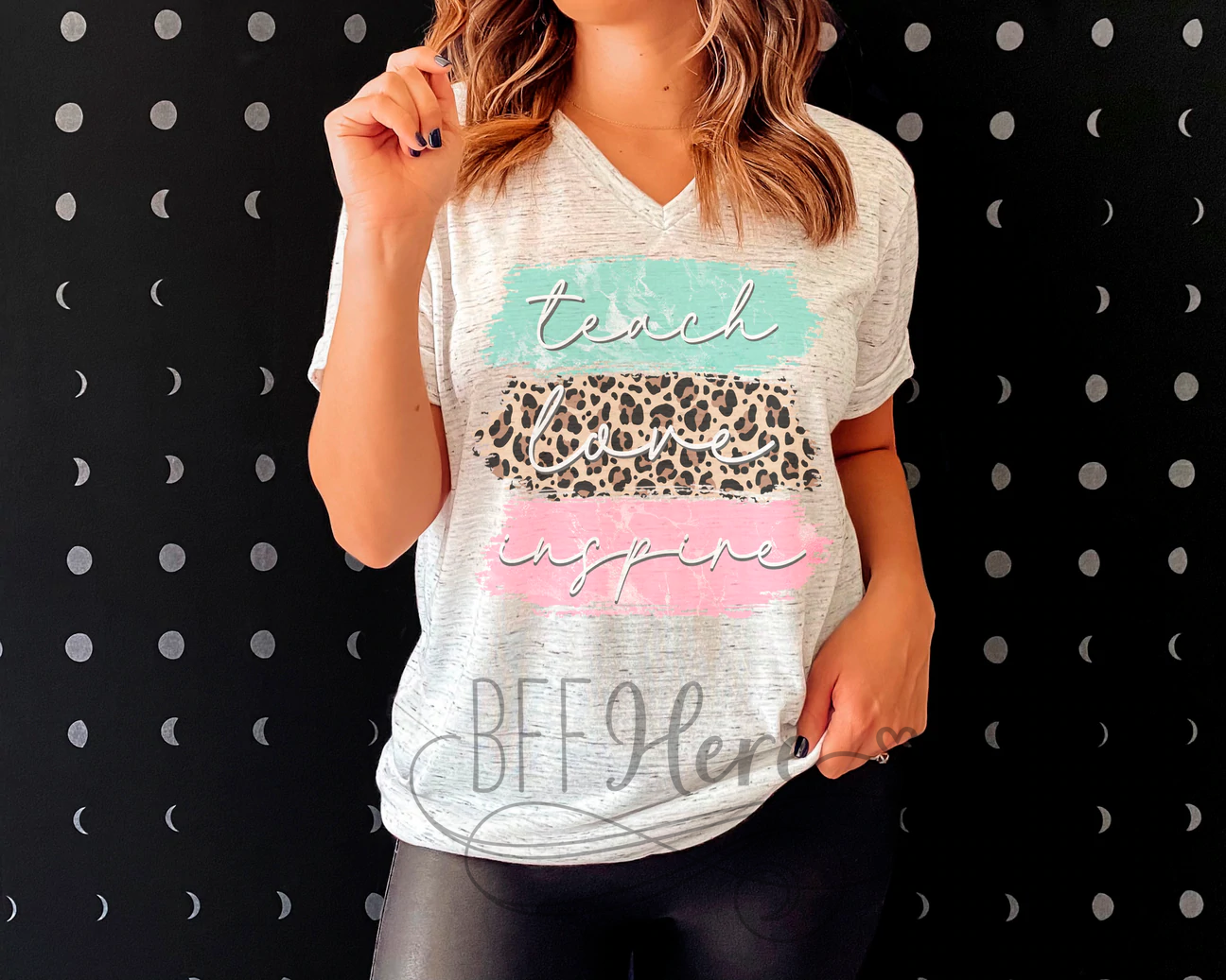 Teach Love Inspire T-Shirt - BFF Here