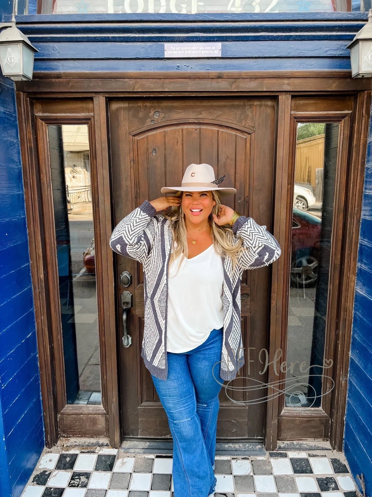 Aztec Reversible Cardigan — Choice of Color - BFF Here