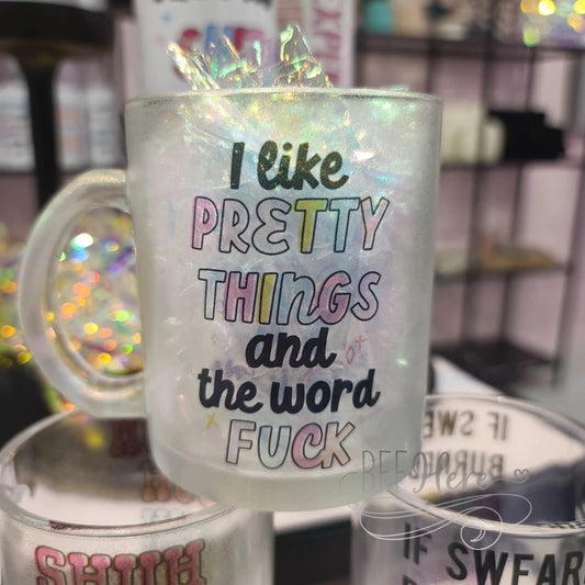 Iridescent Shimmer Glitter Mug — I Like Pretty Things - BFF Here