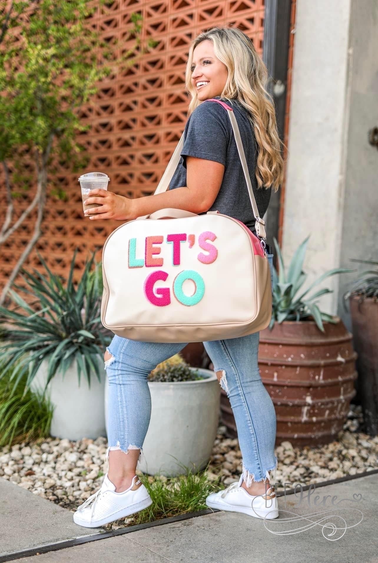 PREORDER—Duffle Bag - Let’s Go - BFF Here