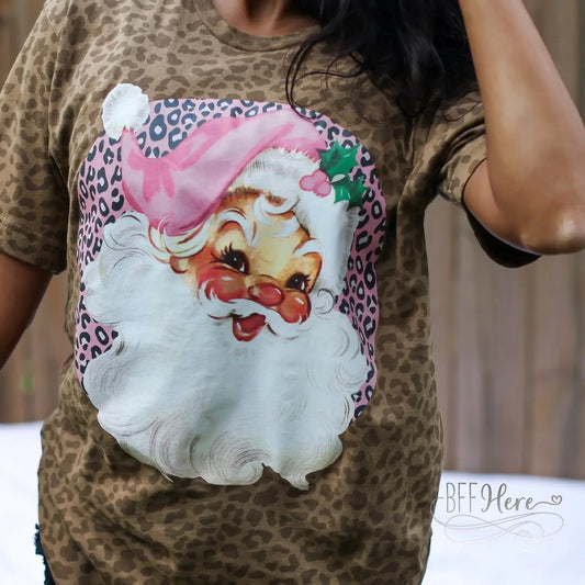 PREORDER—Vintage Santa T-Shirt - BFF Here