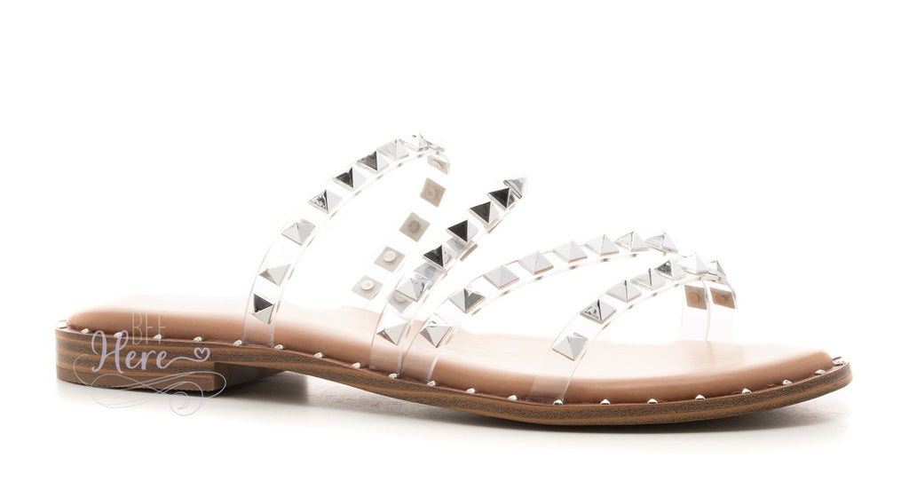 Beach Please - Clear by Hey Girl by Corkys - BFF Here