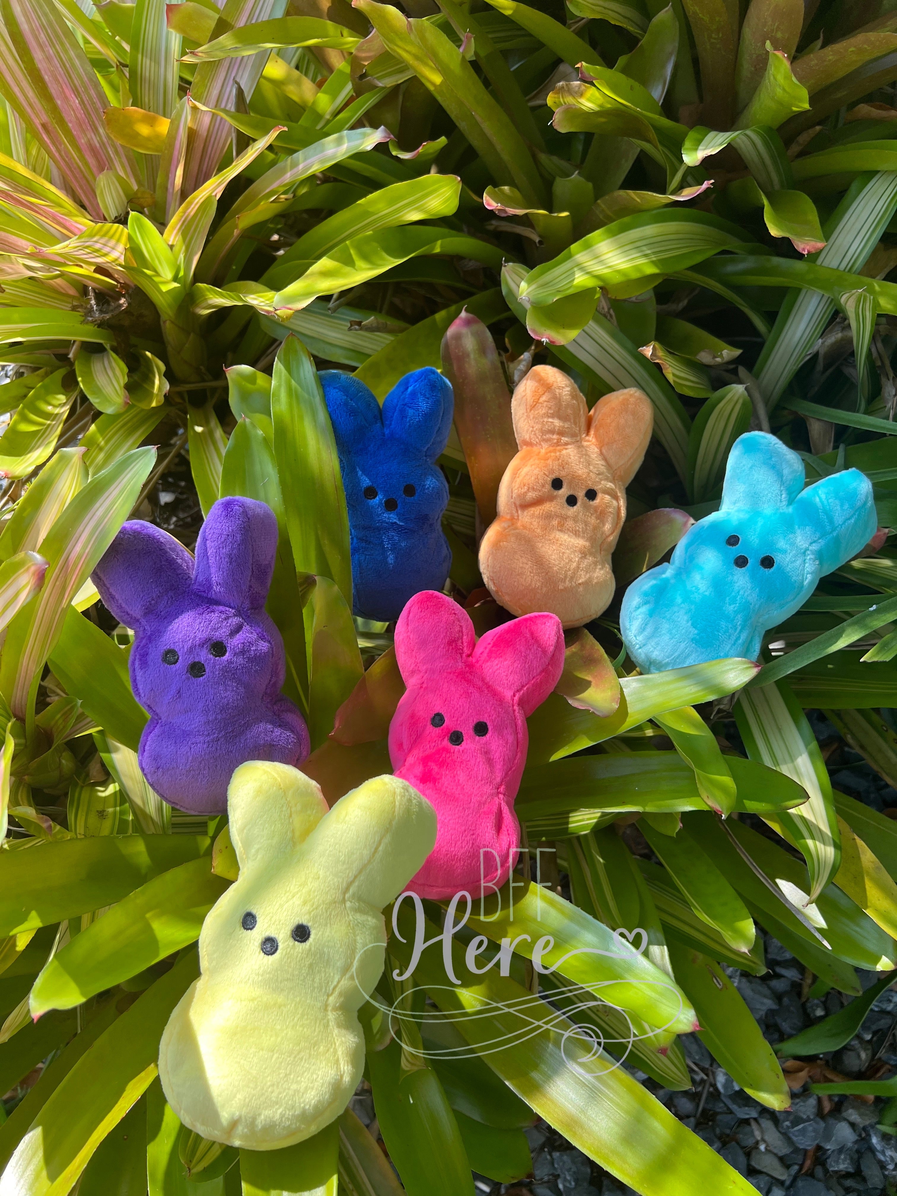 Easter Plush Bunny — Choice of Color - BFF Here