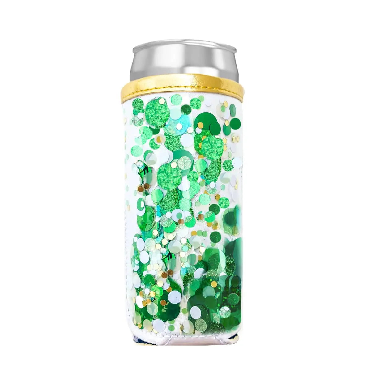 The Spirit Squad Collection — Confetti Skinny Can Cooler - BFF Here