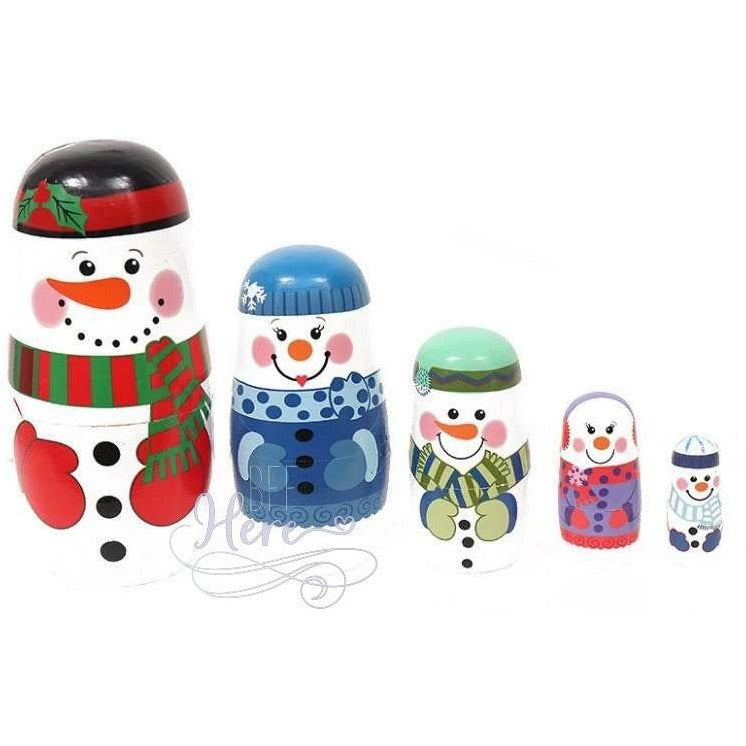 Nesting Snowman Family Set - BFF Here