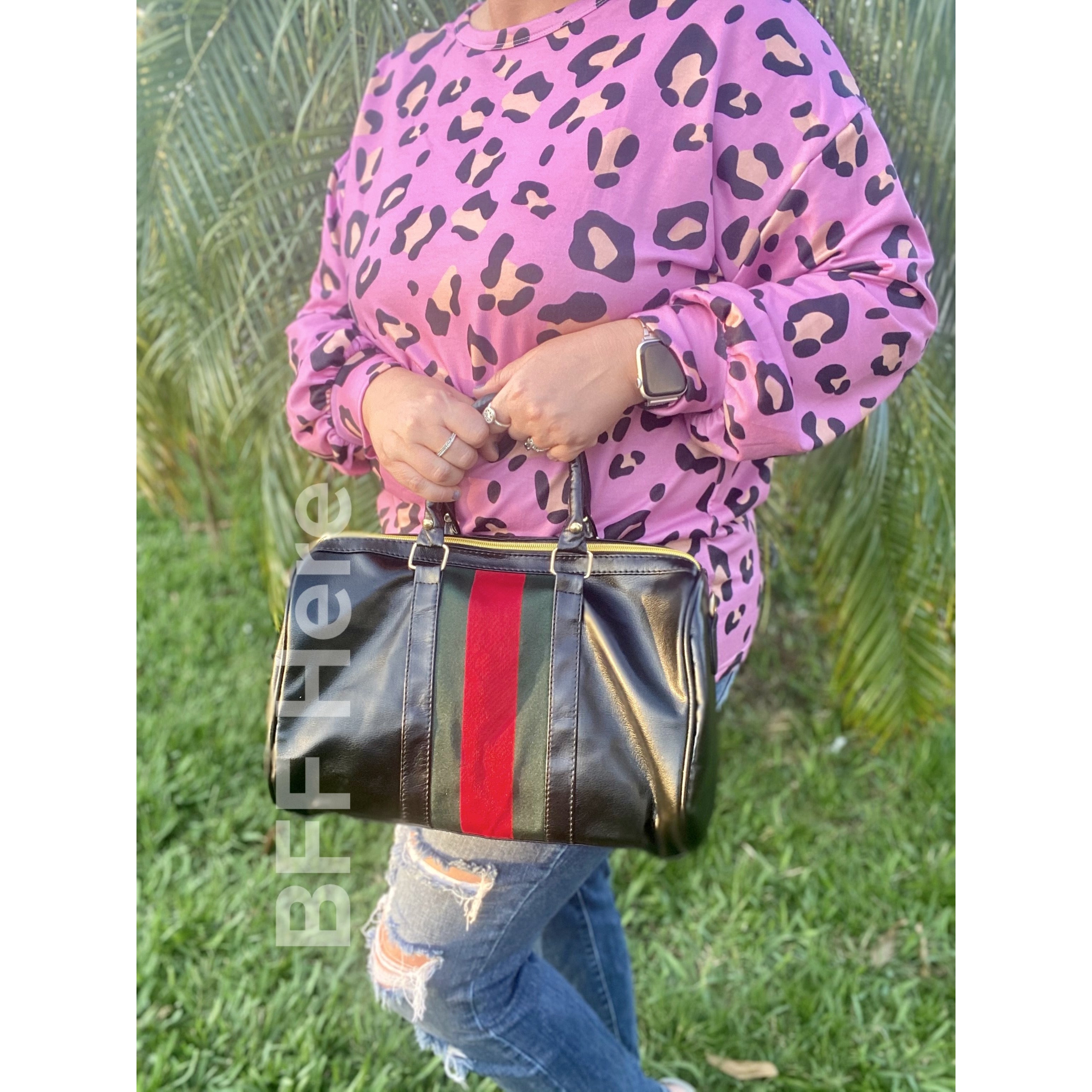 Marlie Striped Crossbody - BFF Here