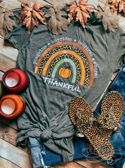 PREORDER-Thankful Rainbow T-Shirt - BFF Here